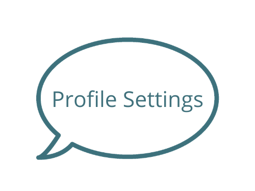 Profile: Personal Settings &amp; Preferences