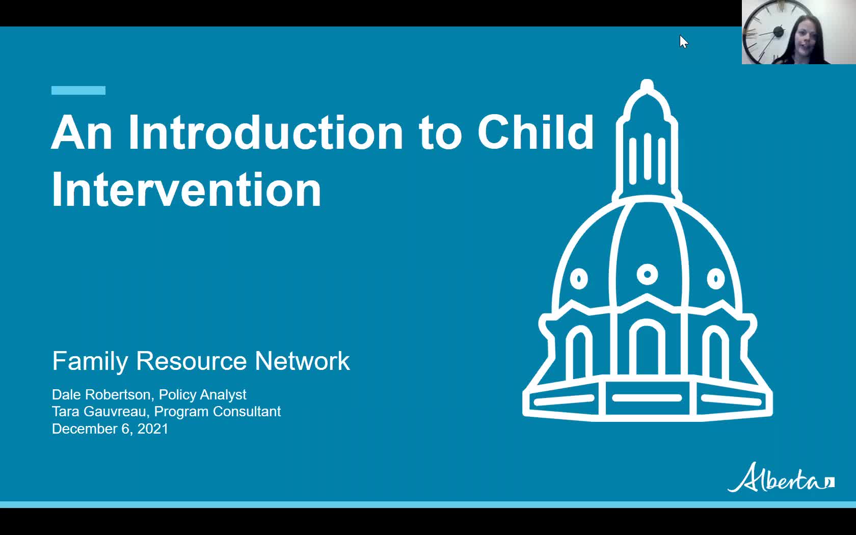 Child Intervention 101 Recording - Dec 6, 2021